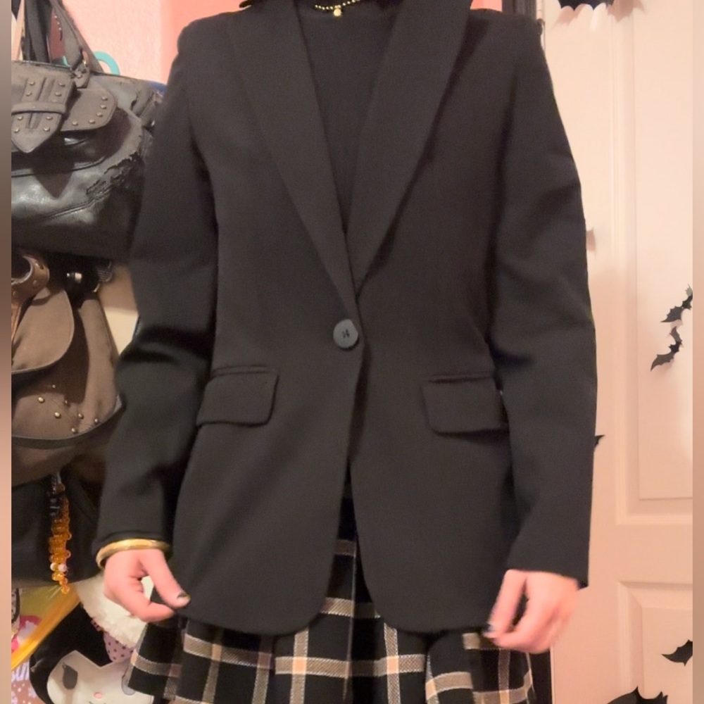 Black blazer
